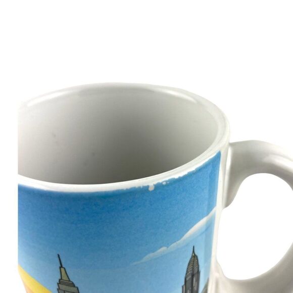 Nbc news Today Show Coffee Mug with New York City Skyline Sunshine 16 Oz - Picture 6 of 8
